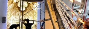 Giải pháp lắp LED dễ dàng thay thế cho tranh đá xuyên sáng