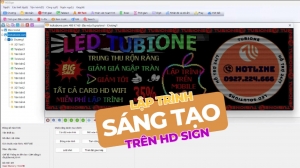 Lập trình hiệu ứng độc đáo cho biển led ma trận trên HD SIGN