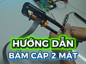 Hướng dẫn bấm cáp 2 mặt cho biển LED Ma Trận