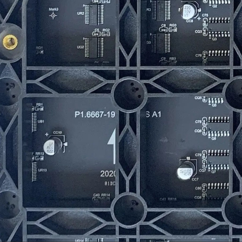 Tấm Module Led ma trận P1.667 full trong nhà