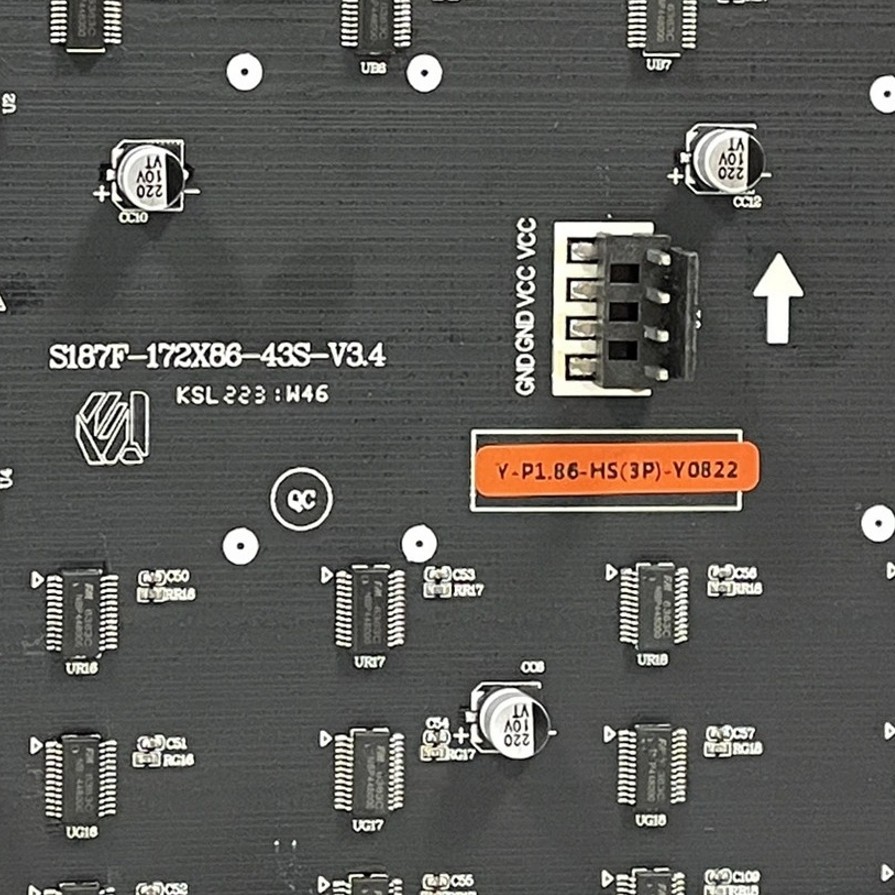 Module màn hình LED P1.86 trong nhà