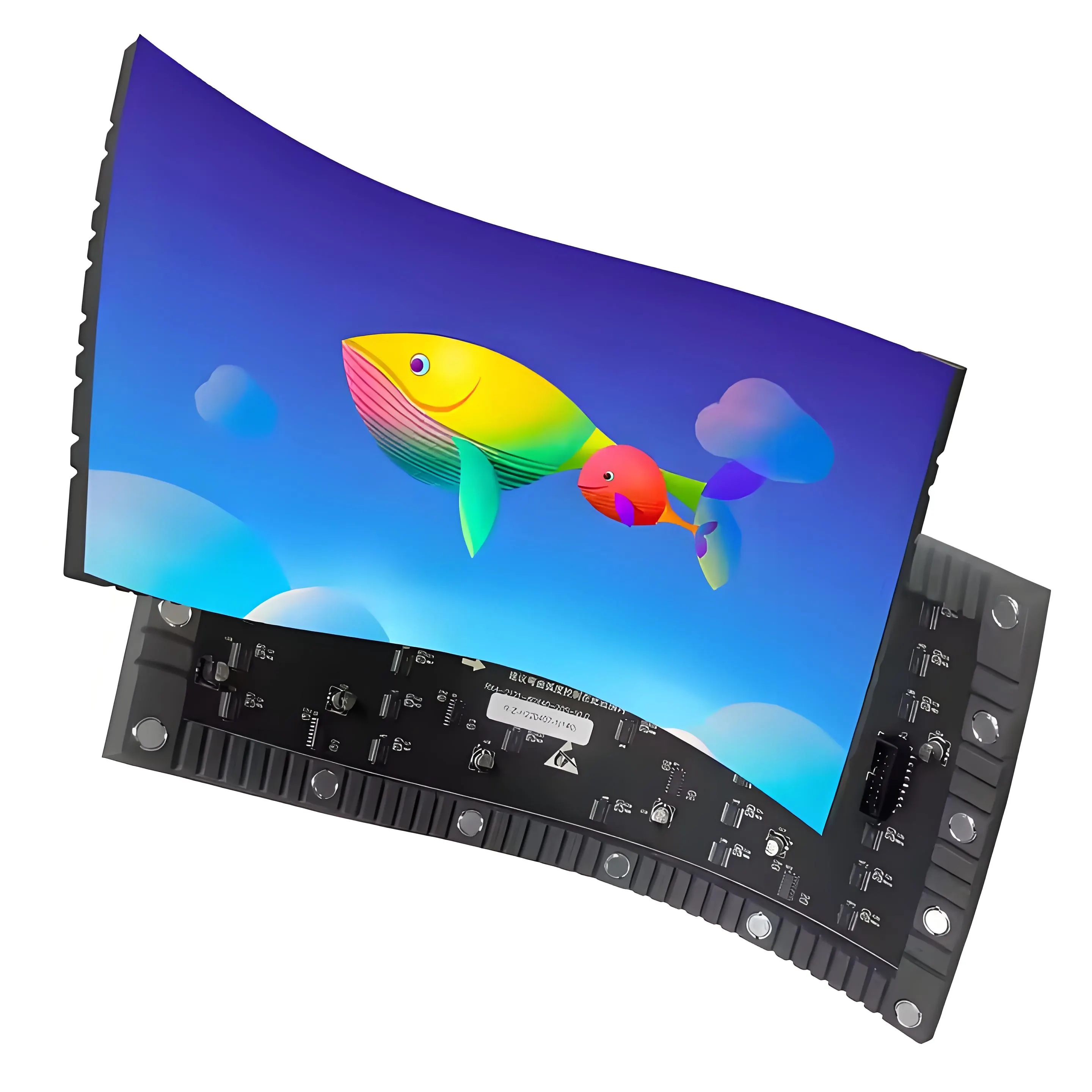 Tấm Module Led ma trận P2 cong uốn dẻo full indoor MT44