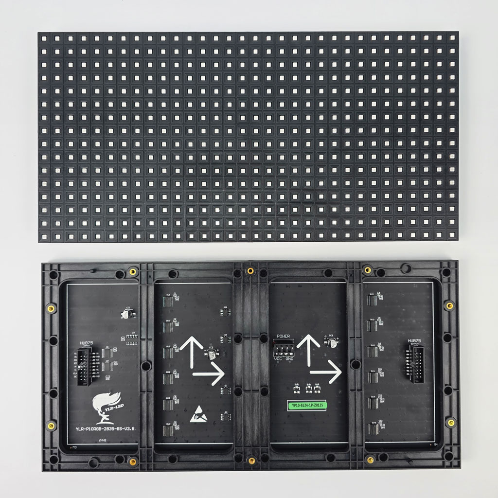 Tấm Module Led ma trận P10 full indoor YLR MT12