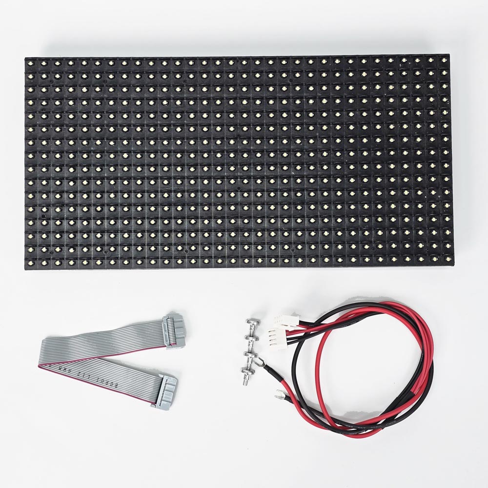 Bộ sản phẩm tấm Module Led ma trận P10 trắng DIP Meiyad MT2