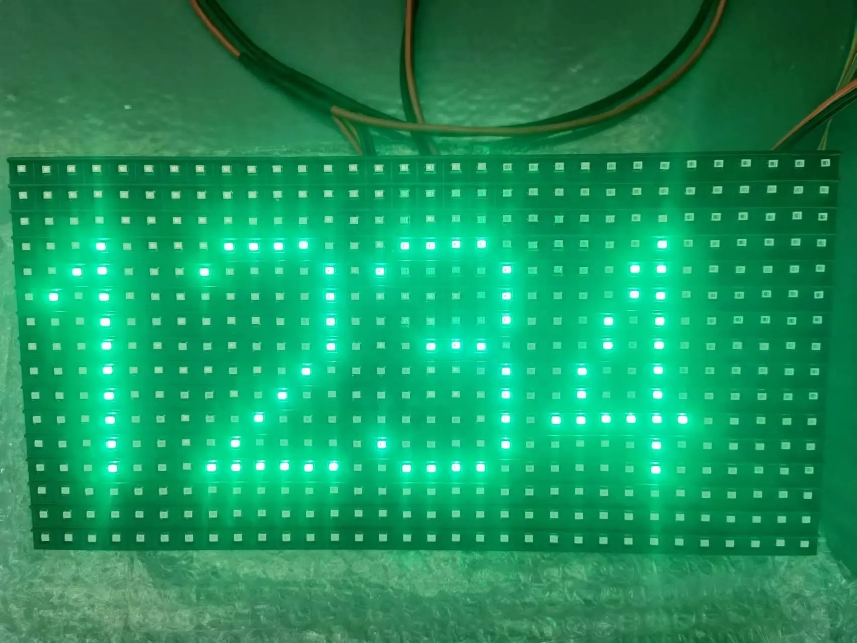 Tấm Module Led ma trận P10 xanh lá SMD MT6