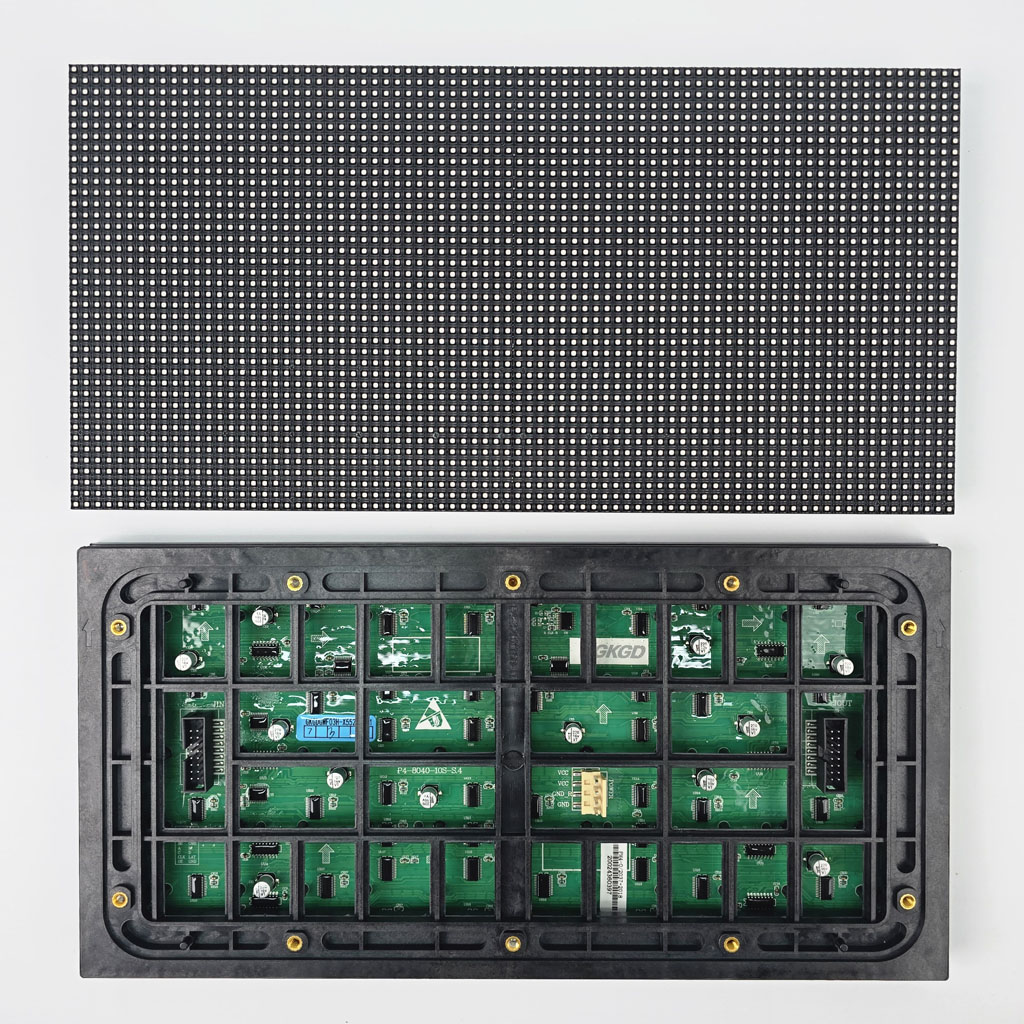 Thiết kế 2 mặt tấm LED P4 full OUT GKGD 3840hz