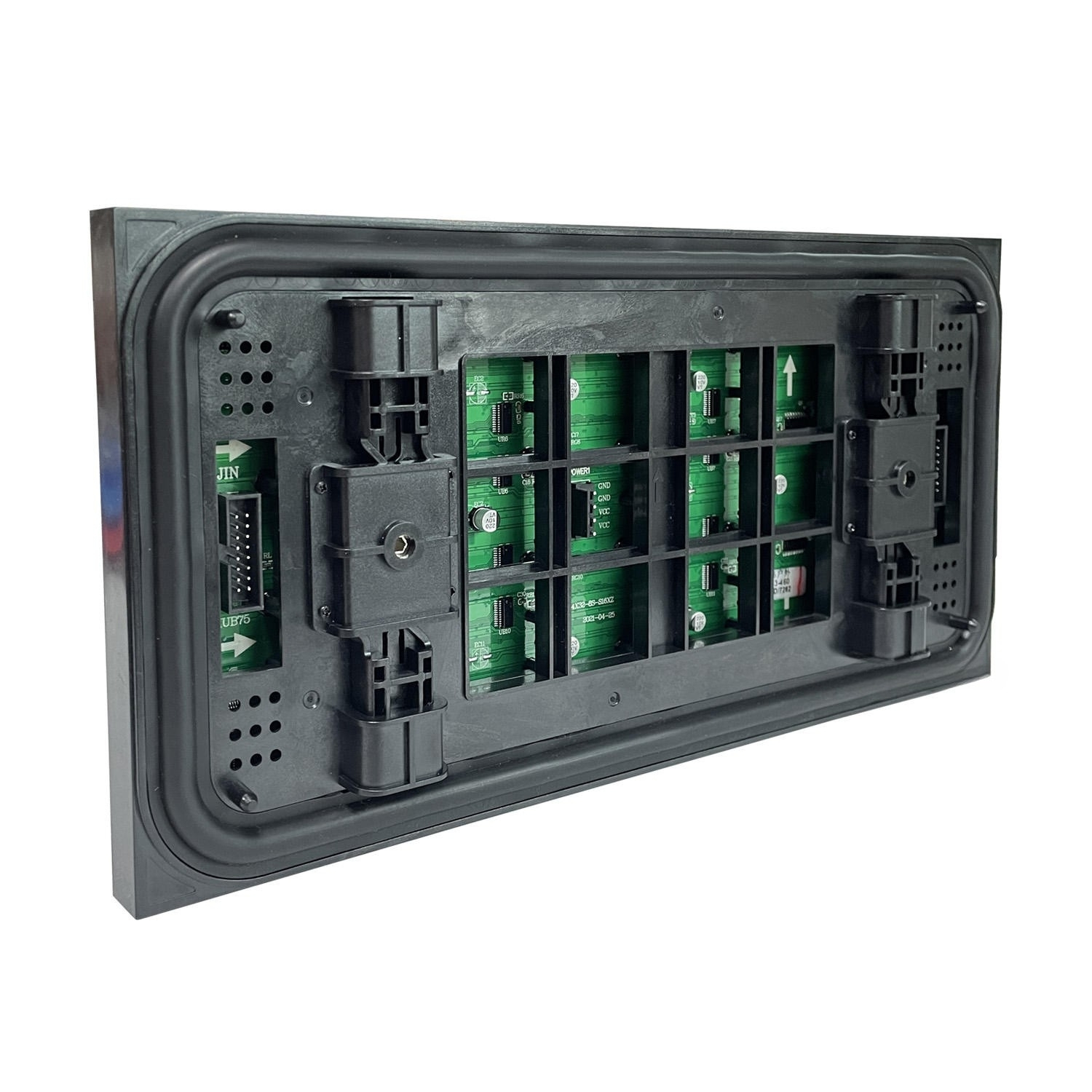 Tấm Module Led P5 Full Outdoor chốt xoay sửa mặt trước
