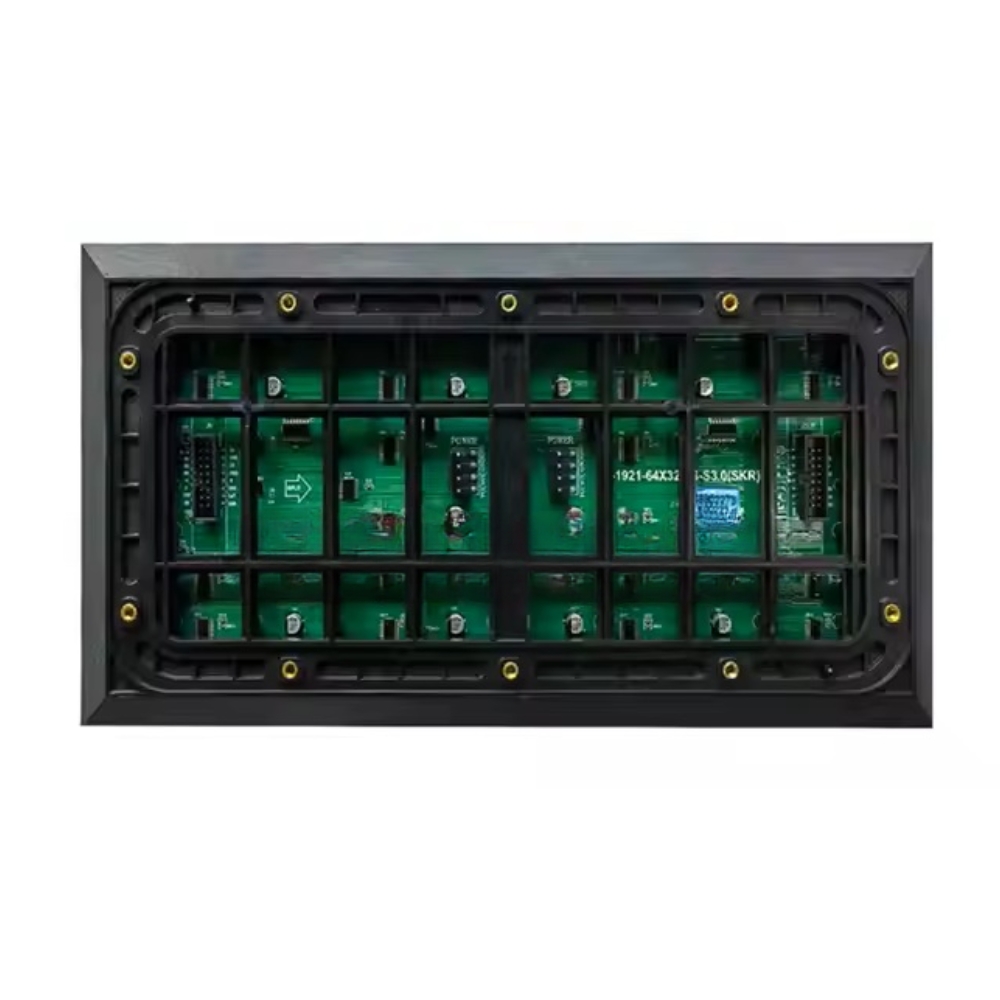 Mặt sau tấm Module Led P5 full outdoor vát cạnh