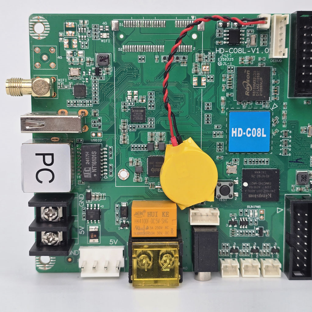 Thiết kế mạch điều khiển HD C08L WIFI