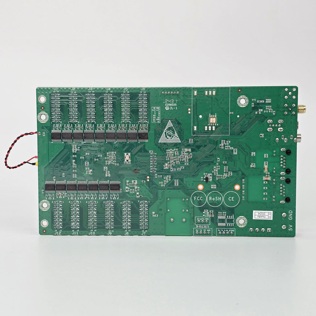 Thiết kế mặt sau mạch điều khiển HD C16L WIFI