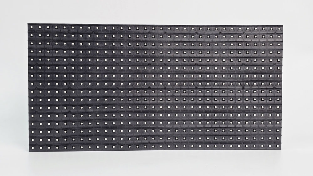 Thiết kế mặt trước tấm Led P10 outdoor 3 màu YLR