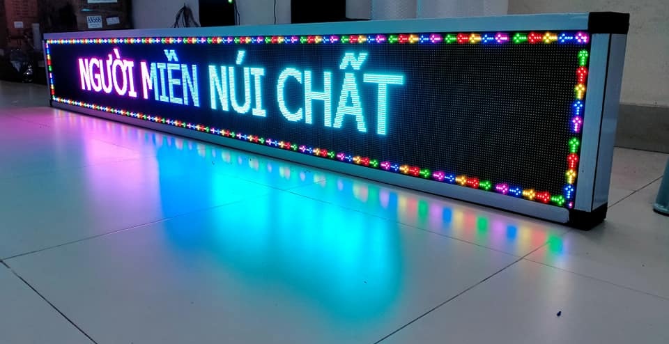 Ứng dụng tấm Led P10 full màu outdoor YLR