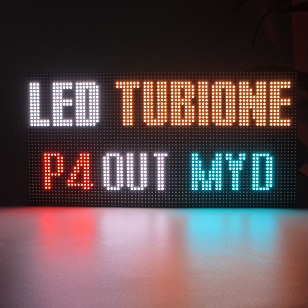 LED Tubione triển khai test tấm Led P4 full outdoor Meiyad trước khi bàn giao tới NPP và đại lý