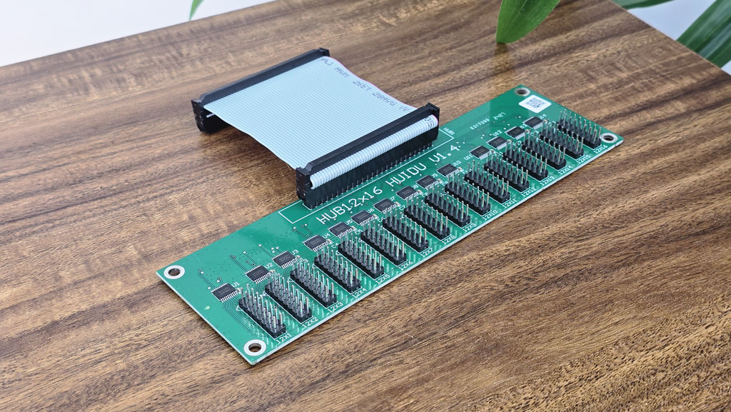 HUB 12s16 điều khiển card đơn màu / đổi màu