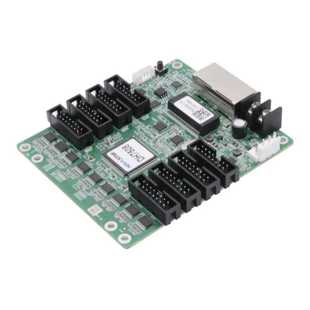 Thiết kế mặt trước Card thu màn hình LED Novastar DH7508 DK44