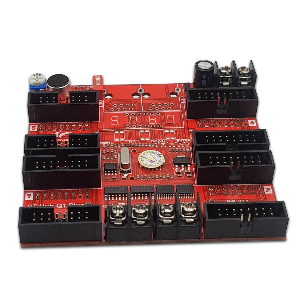 HUB nháy theo nhạc kết hợp card Q1 Pro Solantech