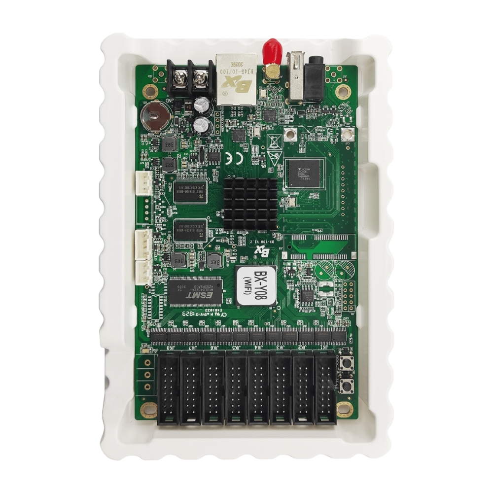 Hệ thống bán sỉ mạch điều khiển LED ma trận Full màu BX Y08 WIFI