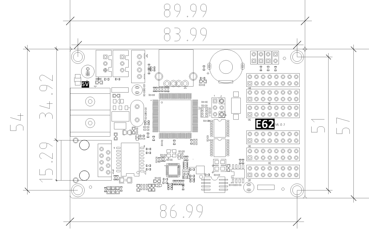 Thiết kế chi tiết mạch điều khiển HD E62