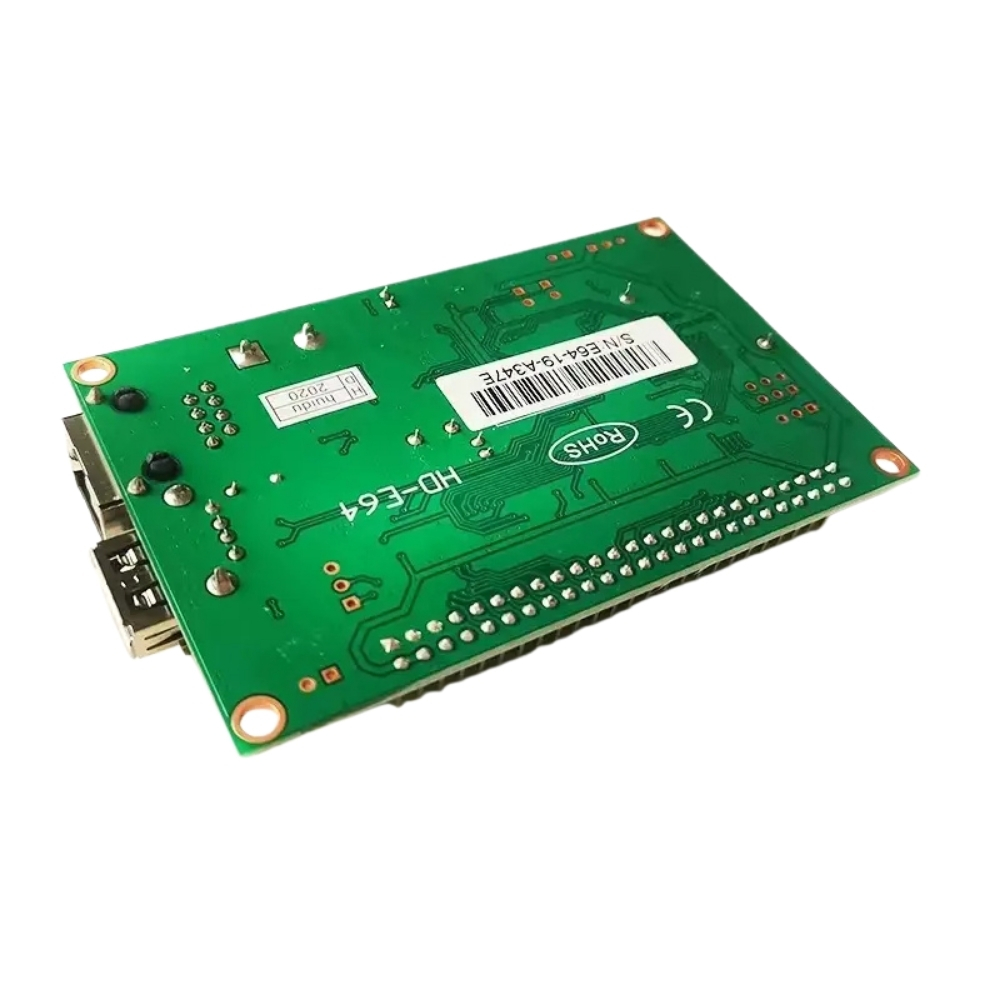 Mặt sau mạch điều khiển LED HD E64