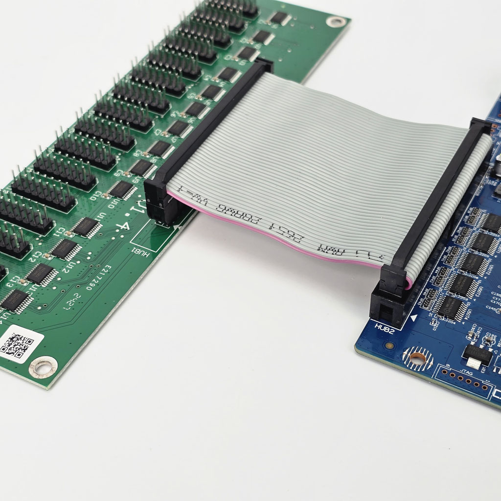 Card điều khiển Led ma trận HD W66 kèm HUB 12