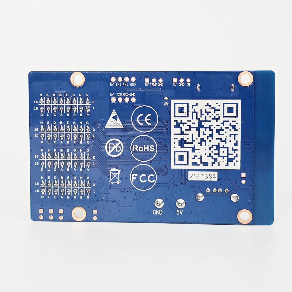 Card HD WF1 điều khiển LED ma trận full màu có QrCode mặt sau