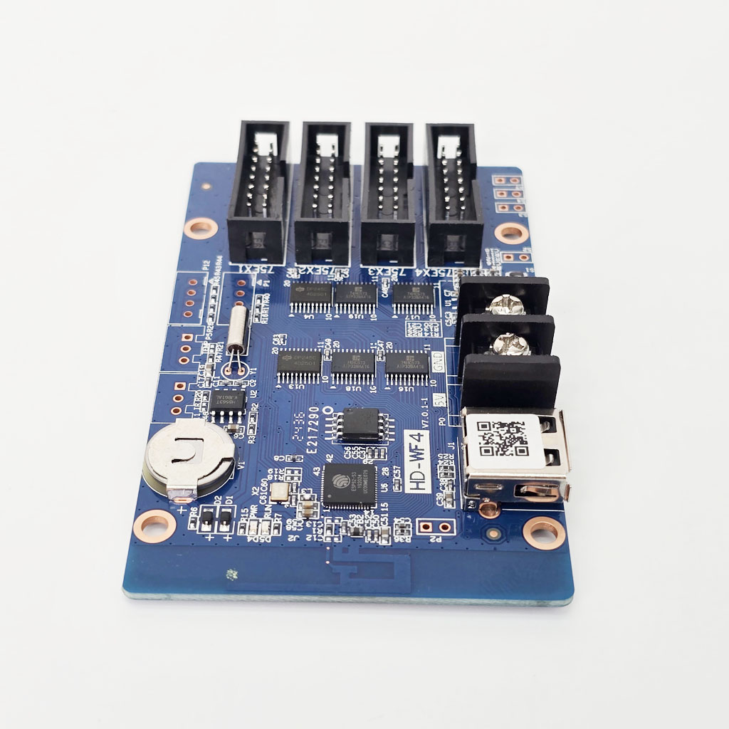 Mạch điều khiển LED ma trận Full màu HD WF4 WIFI thiết kế bền chắc