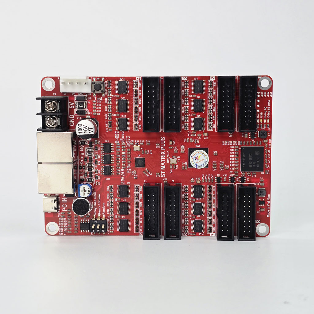 Card Solantech MATRIX PLUS điều khiển LED ma trận full màu DK21