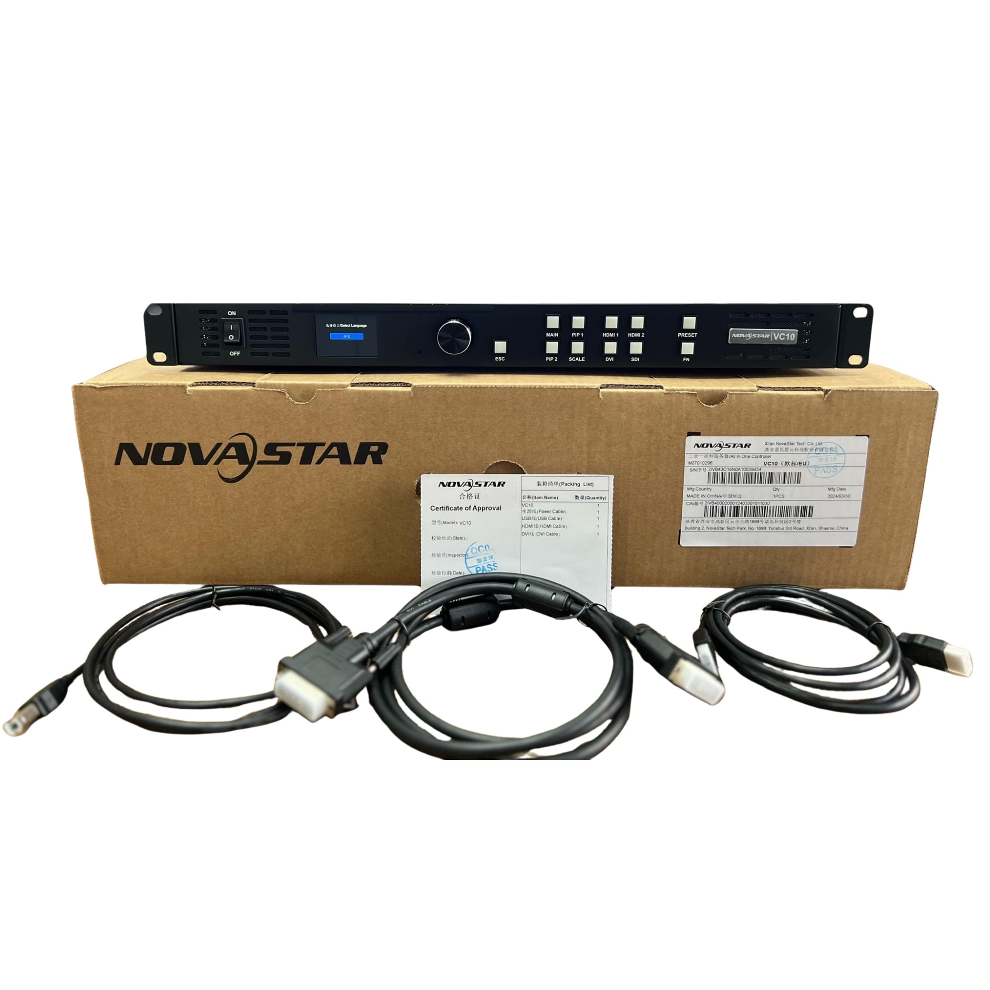 Tổng kho bộ xử lý hình ảnh Novastar VC10 DK100