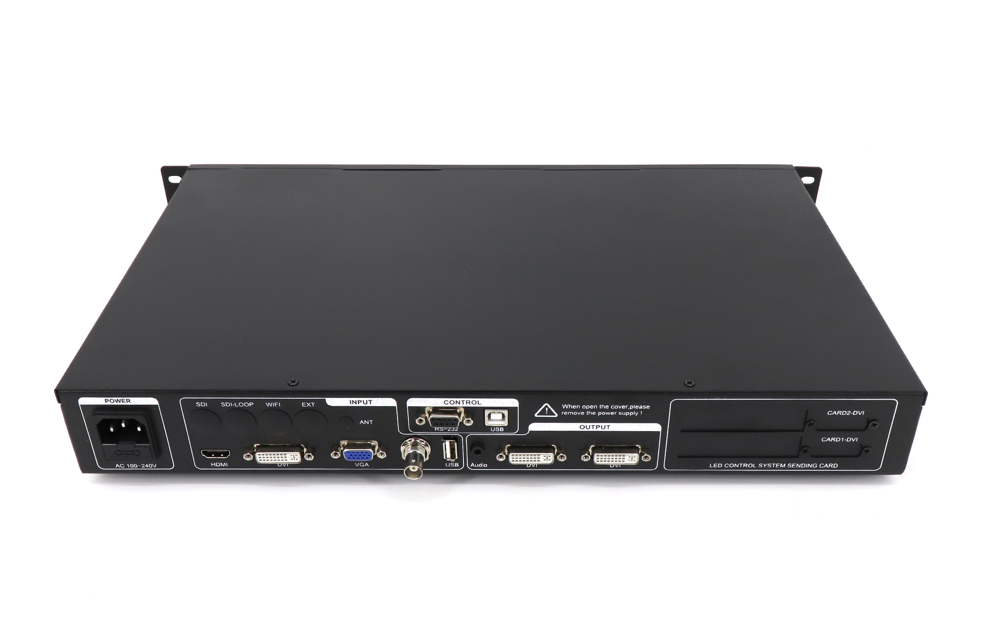 Mặt sau bộ xử lý hình ảnh Amoonsky AMS-MVP300 DK88