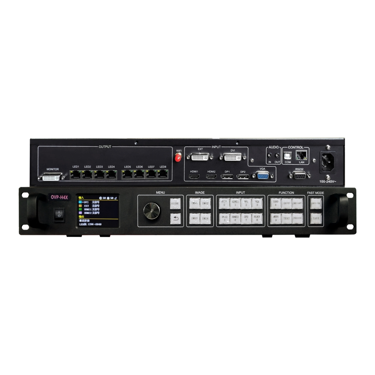 Bộ xử lý hình ảnh BX OVP-H4X DK77 | LED Tubione