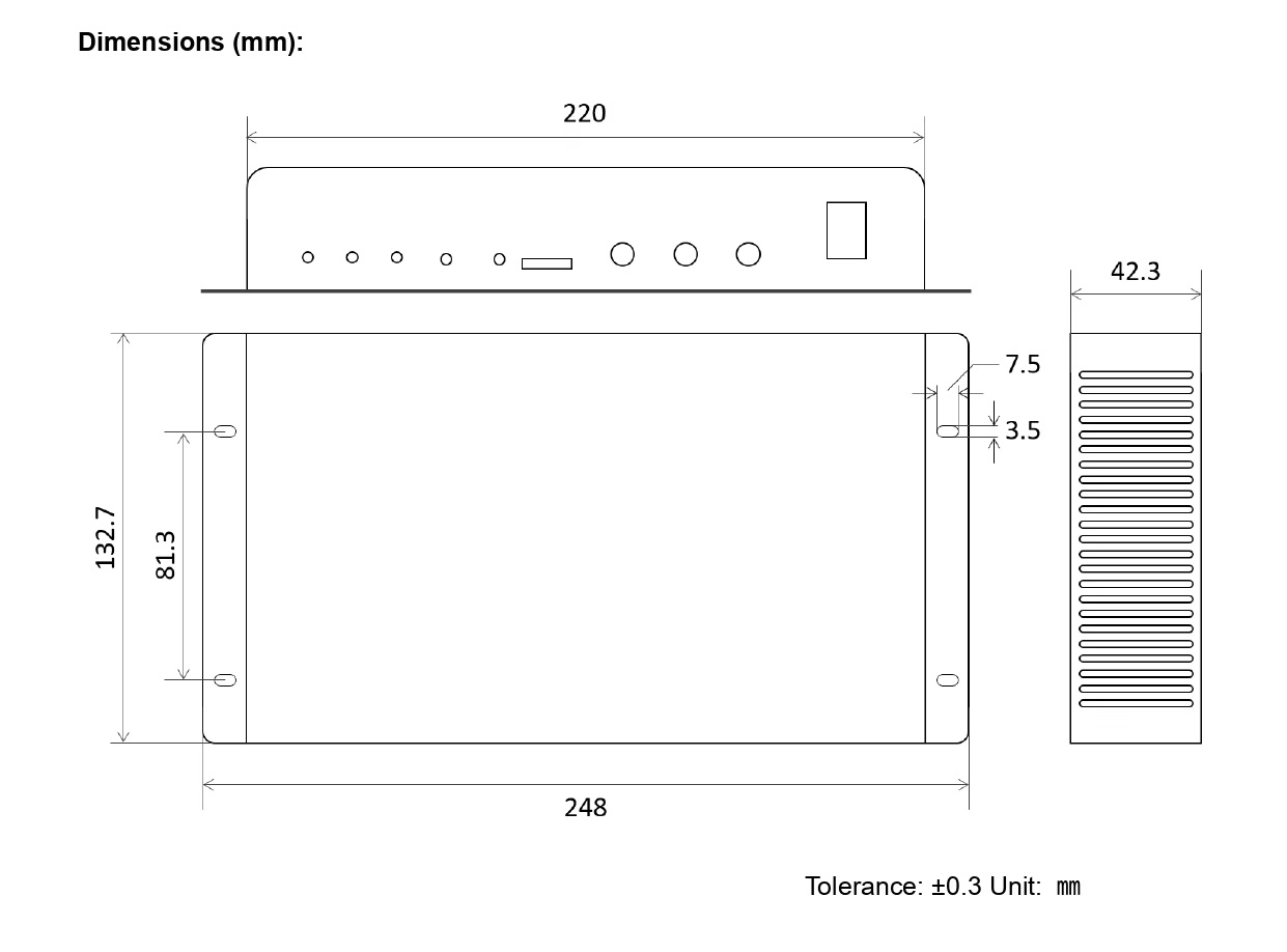 Bộ xử lý hình ảnh Box HD-A5L WIFI DK59 | LED Tubione