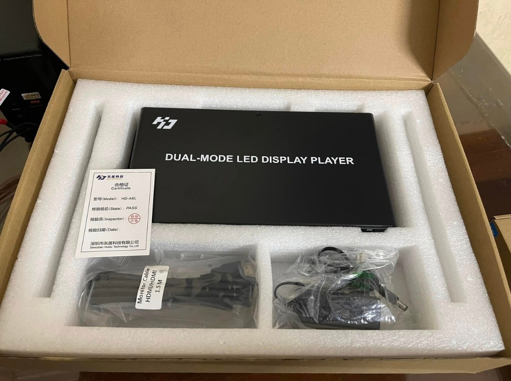 Bộ xử lý hình ảnh Box HD-A6L WIFI DK60 | LED Tubione