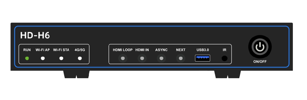 Bộ xử lý hình ảnh Box HD-H6 WIFI DK65 | LED Tubione