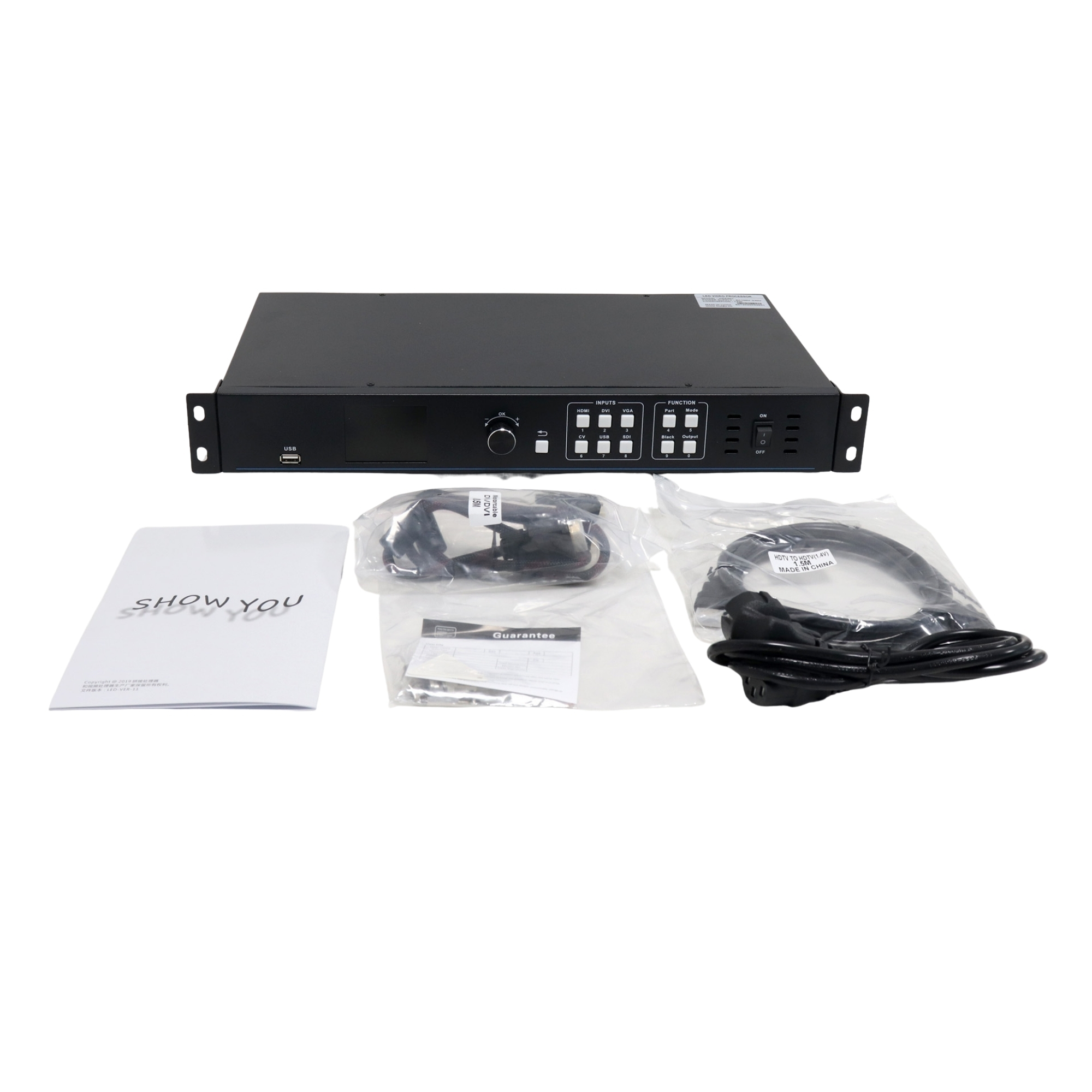 Bộ xử lý hình ảnh HD-P601 DK67 | LED Tubione