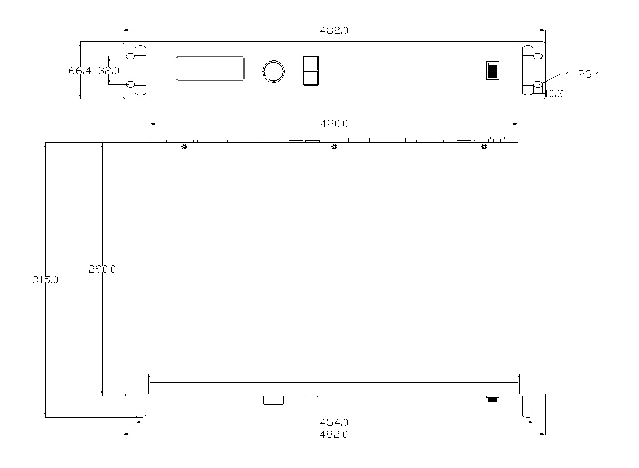 Thông số kỹ thuật Bộ xử lý hình ảnh Linsn X8406 DK95