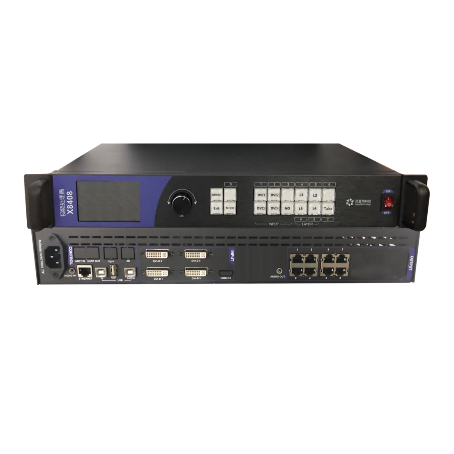 Tổng kho Bộ xử lý hình ảnh Linsn X8408 DK96