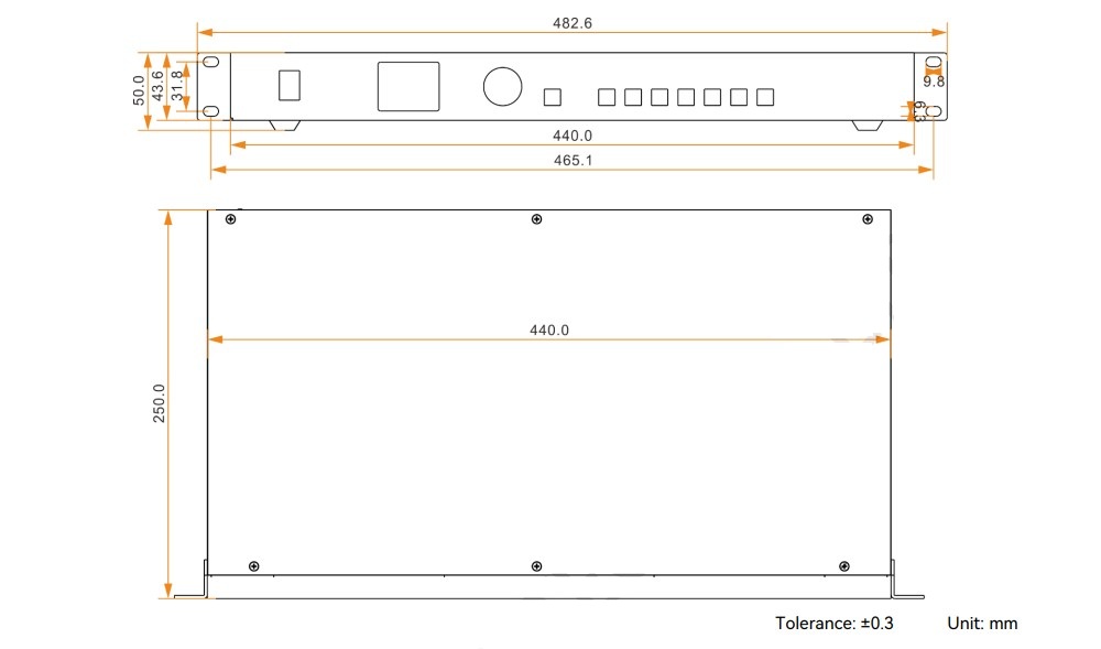 Thiết kế Bộ xử lý hình ảnh Novastar VC2 DK97