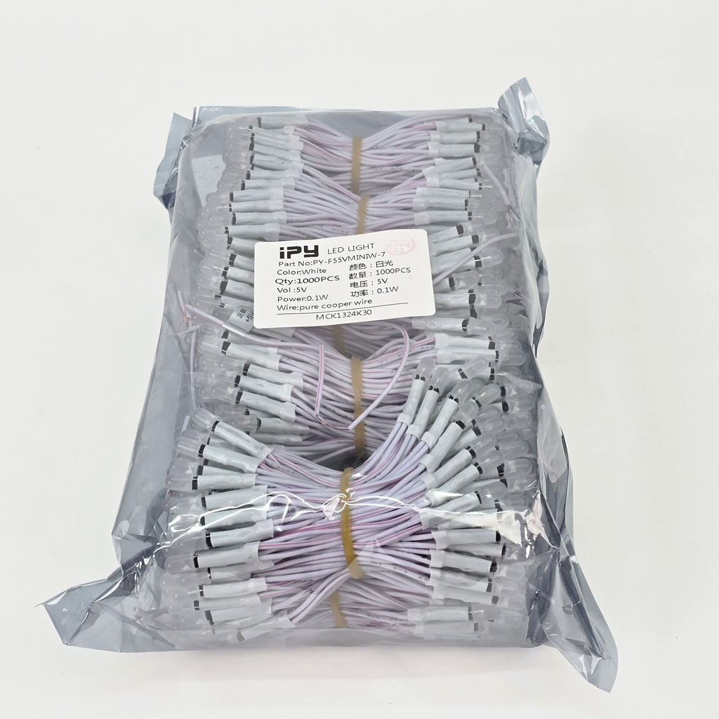 Tổng kho Led liền dây 5mm IPY 5V trắng