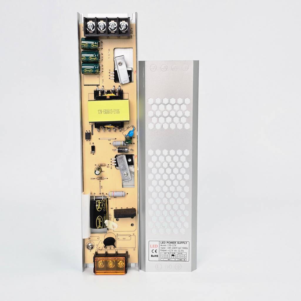 Nguồn 12V 12.5A 150W trong nhà