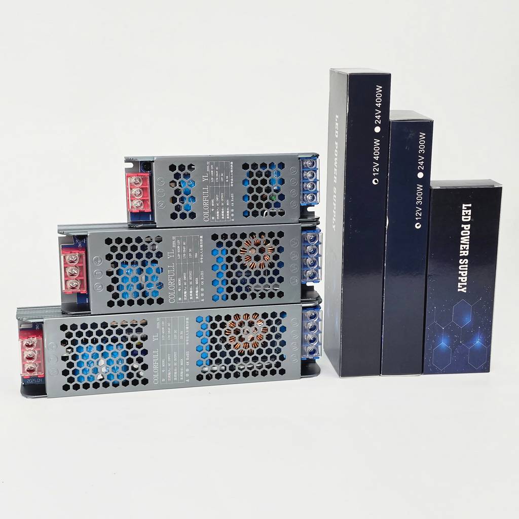 Tổng kho nguồn led 12V 25A 300W Colorful YL