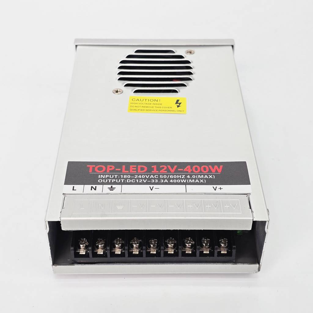Nguồn 12V TOP đổ keo 33.3A 400W