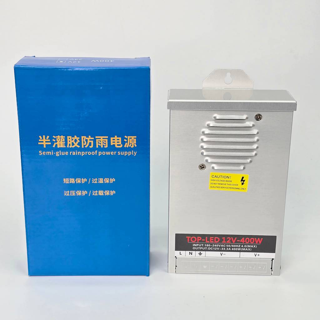 Tổng kho nguồn led 12V 33.3A 400W TOP đổ keo