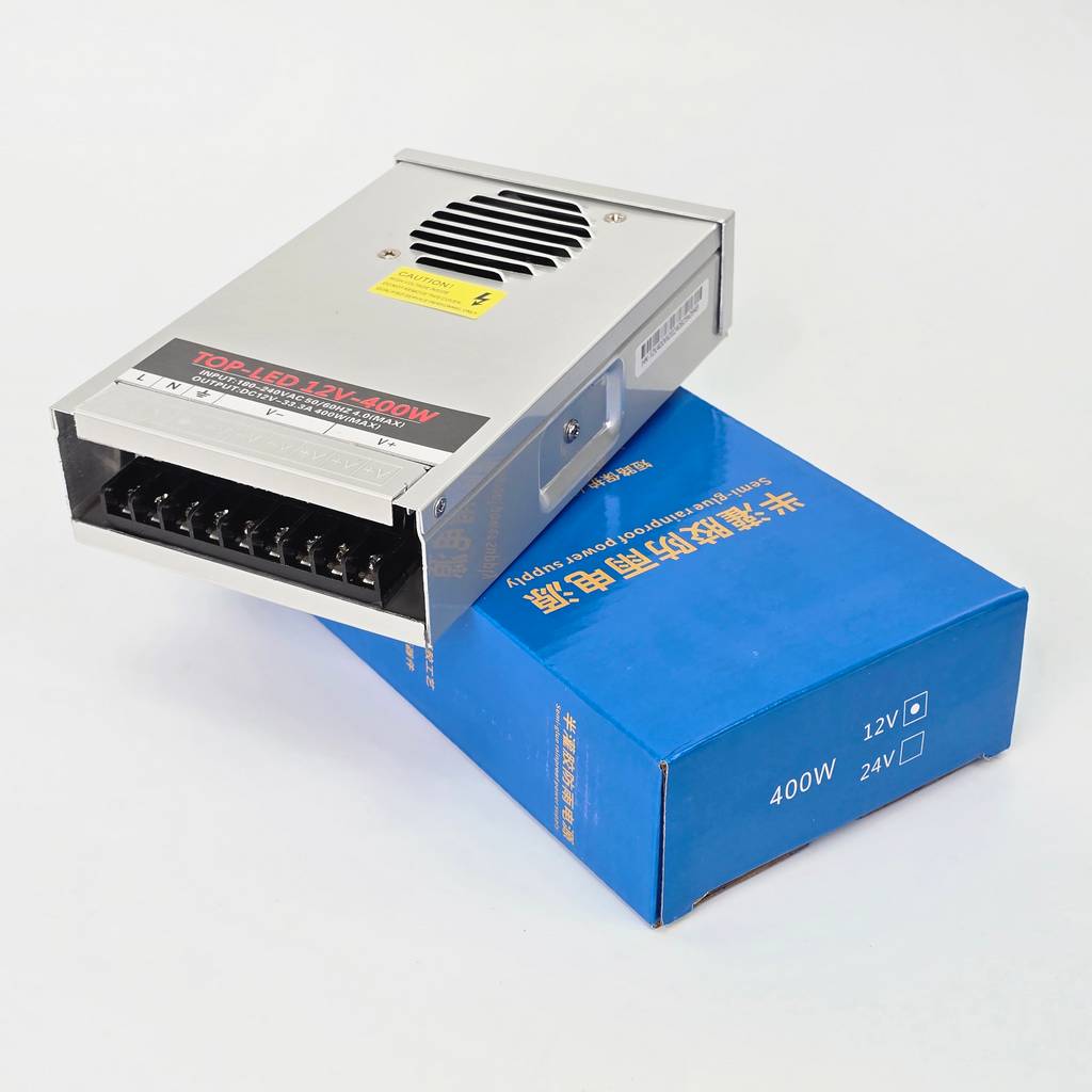Kho nguồn 12V 33.3A 400W TOP đổ keo