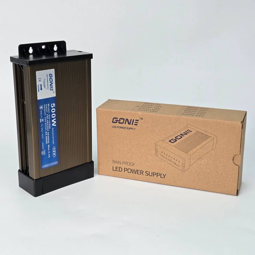 Tổng kho nguồn led 12V 41.6A 500W GONIE