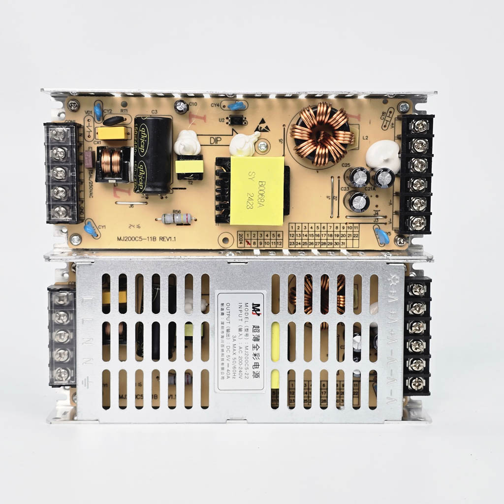 Nguồn LED 5V 40A MJ N501