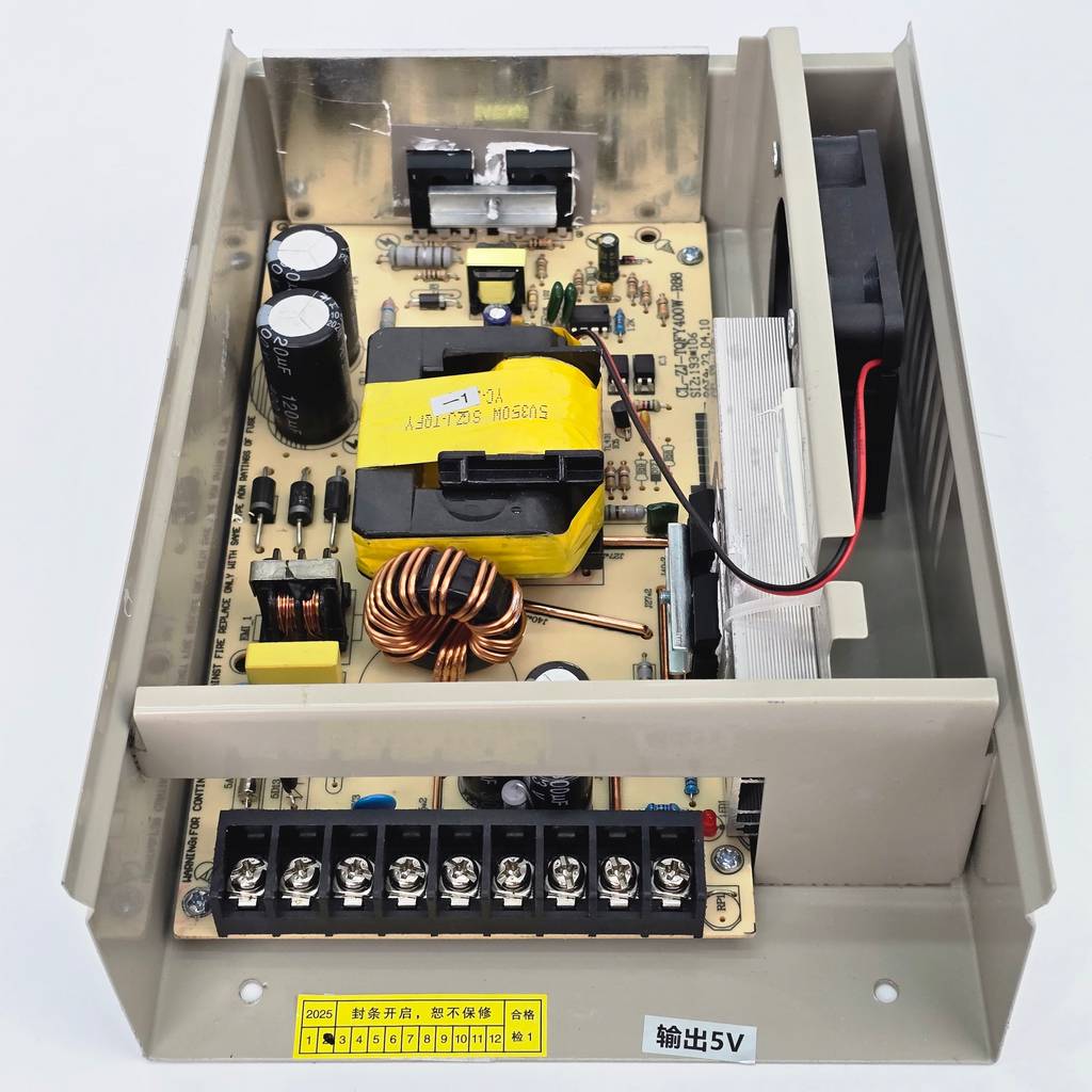 Nguồn led 5V 70A CL Tem Vàng