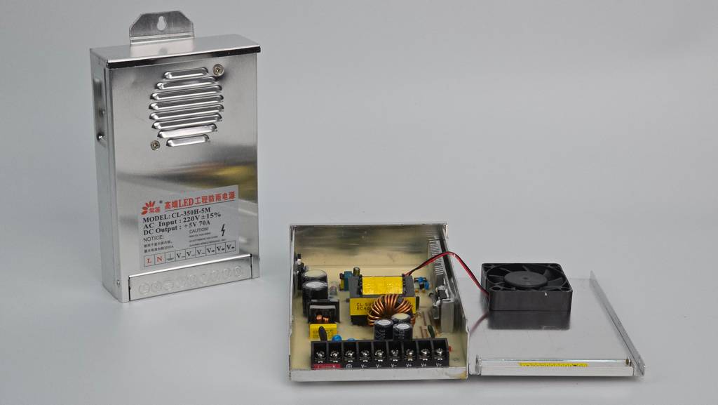 Nguồn led 5V 70A CL chính hãng