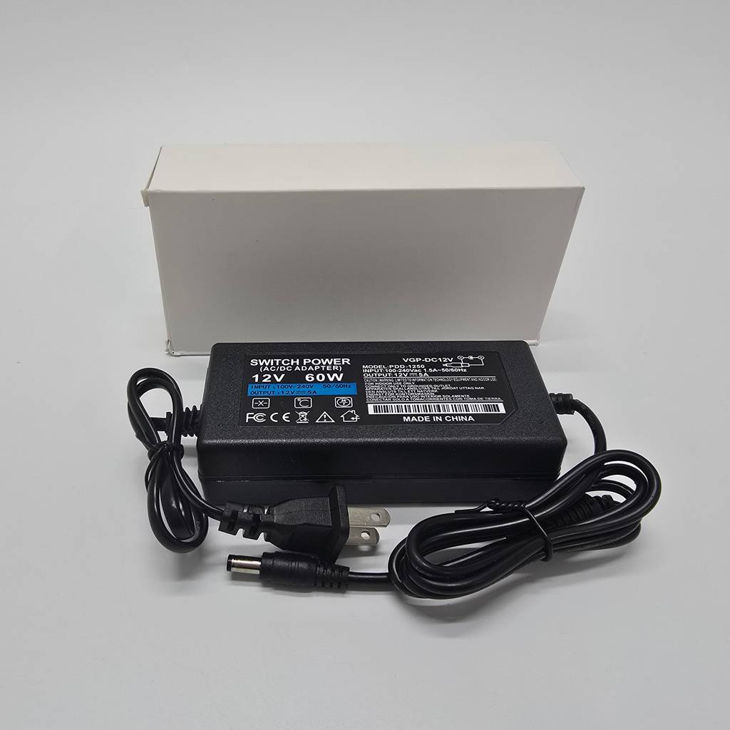 Nguồn adaptor 12V trong nhà 5A 60W
