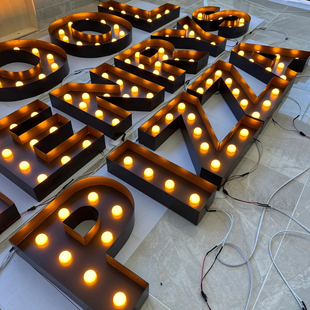 Tổng kho Led bát 30mm đầu đục 12V vàng nắng