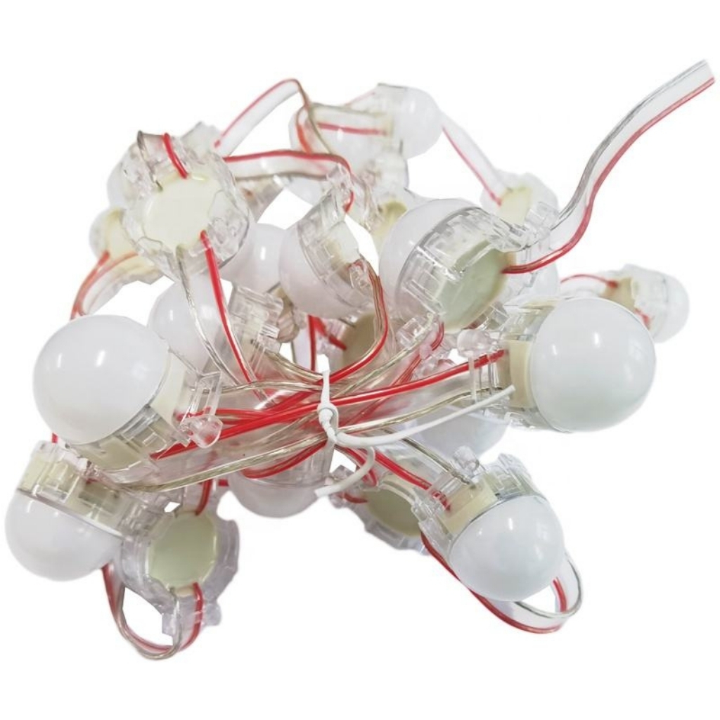 Nhà phân phối Led bát 30mm đầu đục 12V vàng nắng